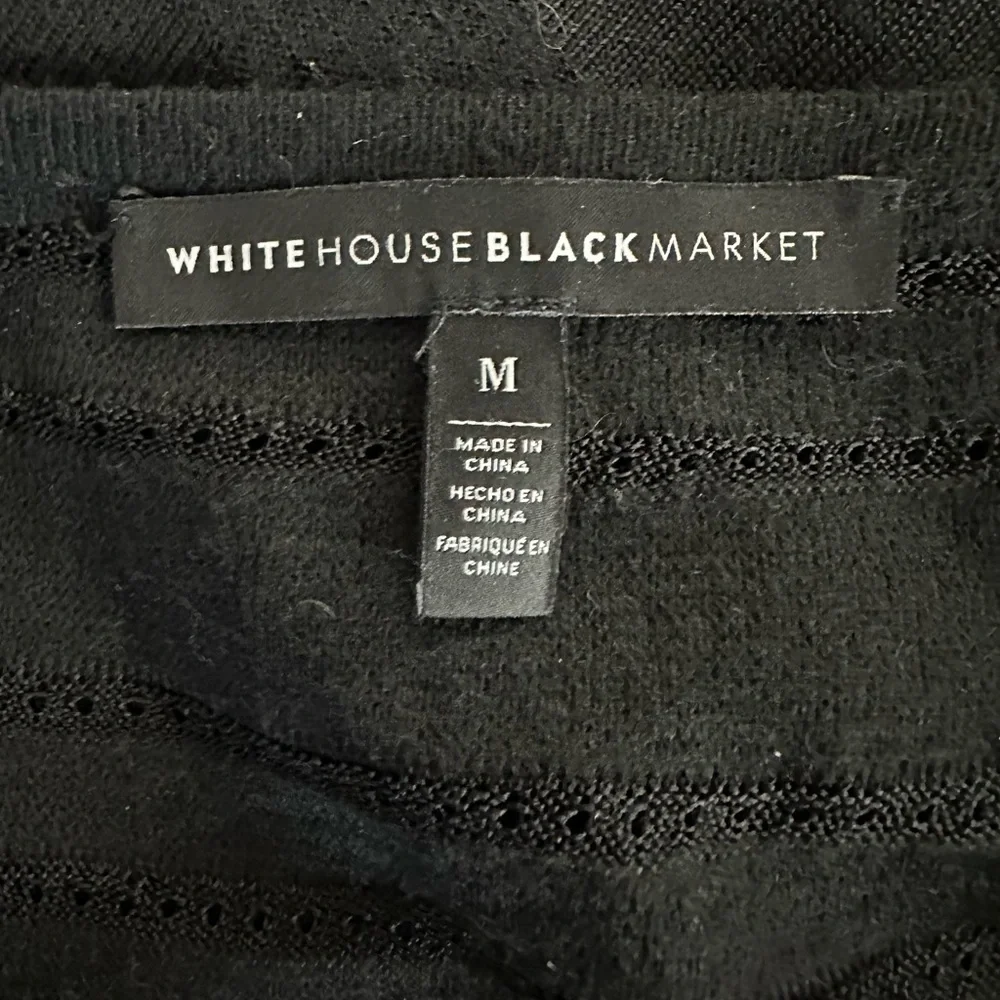 WHBM Beaded Tassel Poncho - Picture 7 of 9